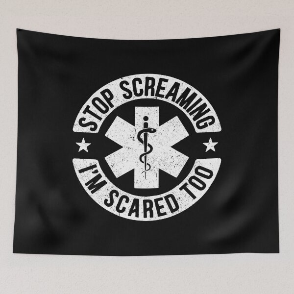 Item preview, Stop Screaming I'm Scared Too designed and sold by mazenyverxa.
