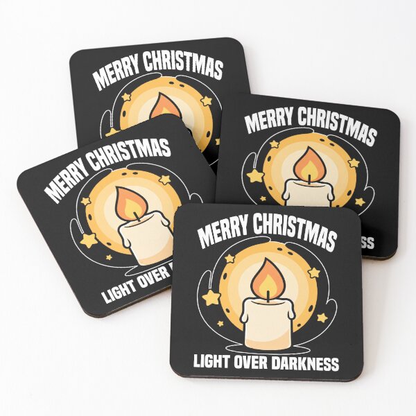 Item preview, MERRY CHRISTMAS - LIGHT OVER DARKNESS designed and sold by KEF Custom.
