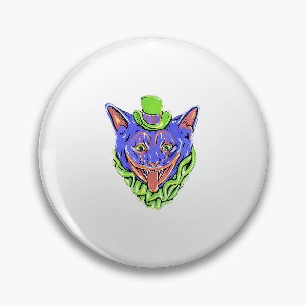 Item preview, Scary Clown Cat designed and sold by SonoBoberArt.