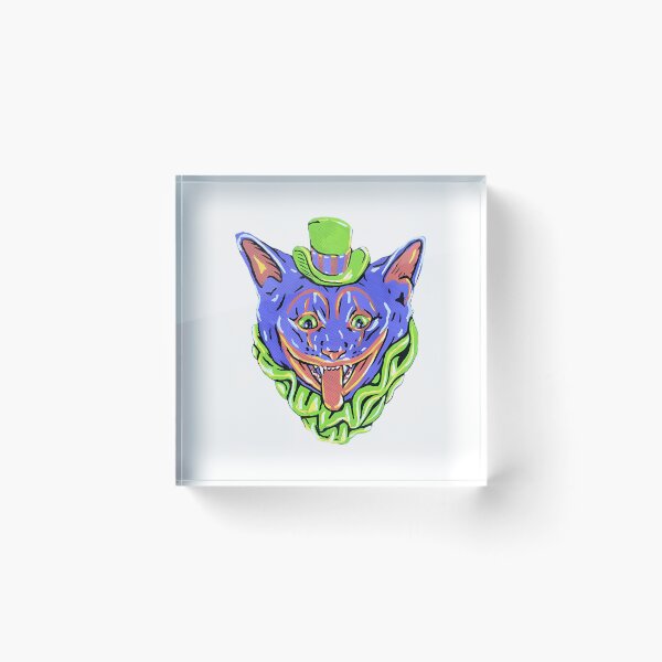 Item preview, Scary Clown Cat designed and sold by SonoBoberArt.