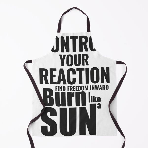 Item preview, Control Your Reaction Minimalist Stoic Virtue T-Shirt Design designed and sold by Mind-Over-Mood.