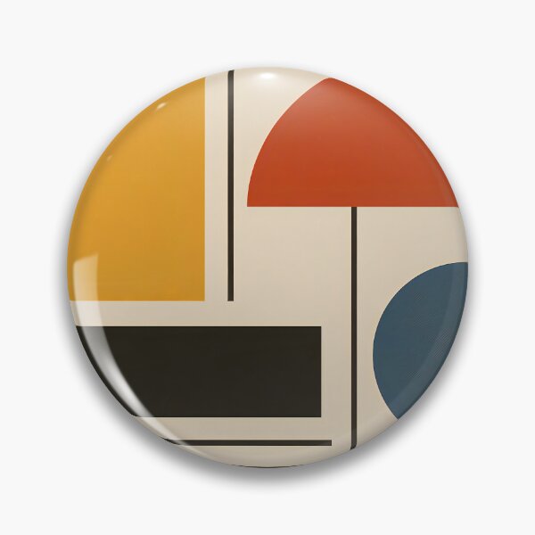 Item preview, Mid Century Modern Abstract Geometric Retro Design Art designed and sold by PinUpPizzazz.