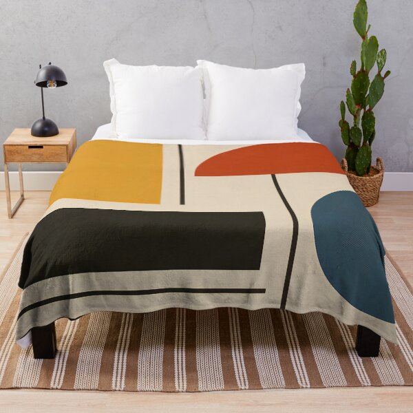 Item preview, Mid Century Modern Abstract Geometric Retro Design Art designed and sold by PinUpPizzazz.