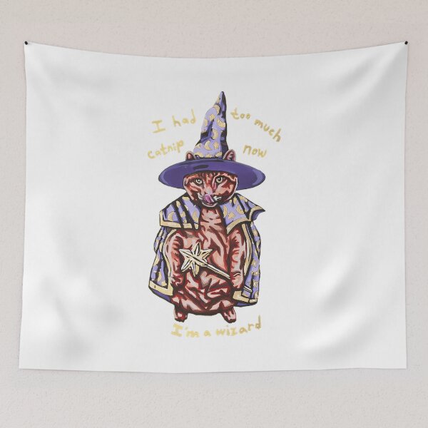 Item preview, Wizard Cat designed and sold by SonoBoberArt.