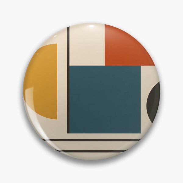 Item preview, Mid Century Modern Abstract Geometric Retro Design Art designed and sold by PinUpPizzazz.