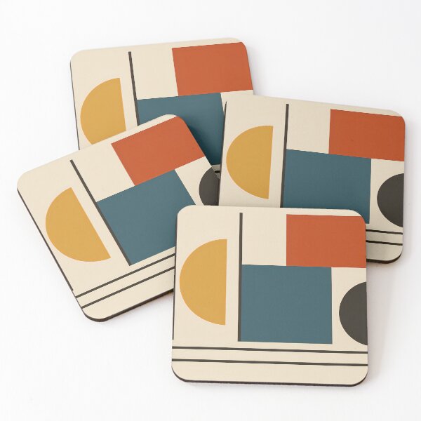Item preview, Mid Century Modern Abstract Geometric Retro Design Art designed and sold by PinUpPizzazz.