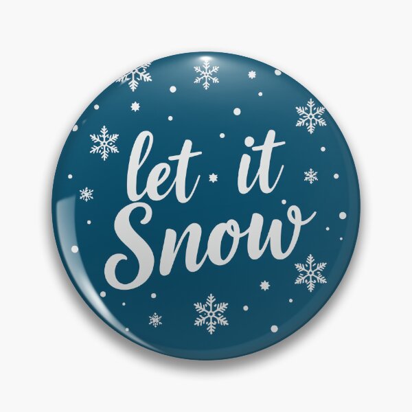 Item preview, Let It Snow – Winter Blue Design designed and sold by LitaBarc.