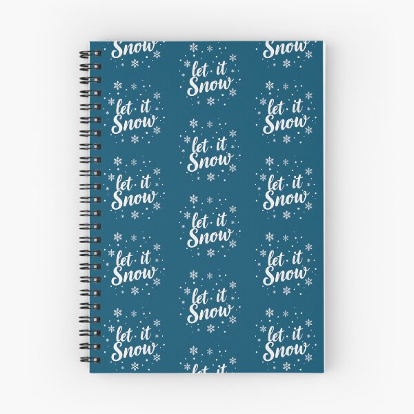 Item preview, Let It Snow – Winter Blue Design designed and sold by LitaBarc.