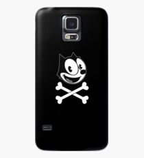 Felix der Katzenschädel Hülle & Klebefolie für Samsung Galaxy