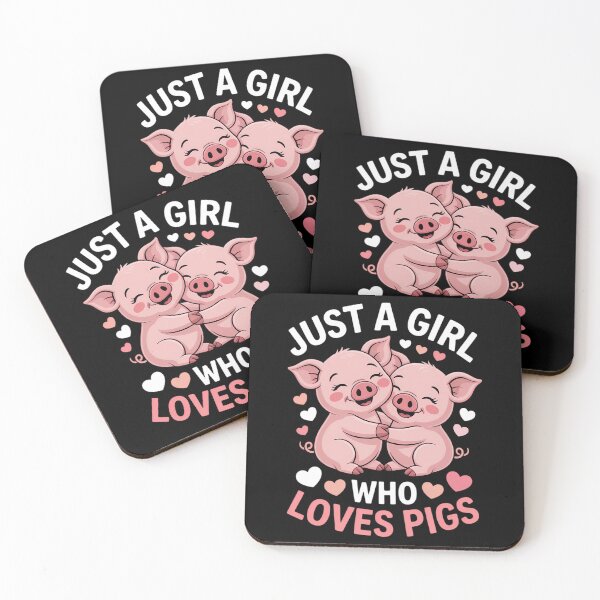Item preview, Just A Girl Who Loves Pigs Kids Girls designed and sold by VENOM0RIOT.