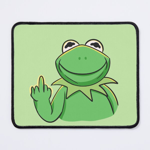 Item preview, Sarcastic Green Frog Funny Meme Cat Middle Finger F#ck designed and sold by Rnaart.