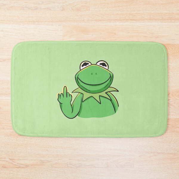 Item preview, Sarcastic Green Frog Funny Meme Cat Middle Finger F#ck designed and sold by Rnaart.