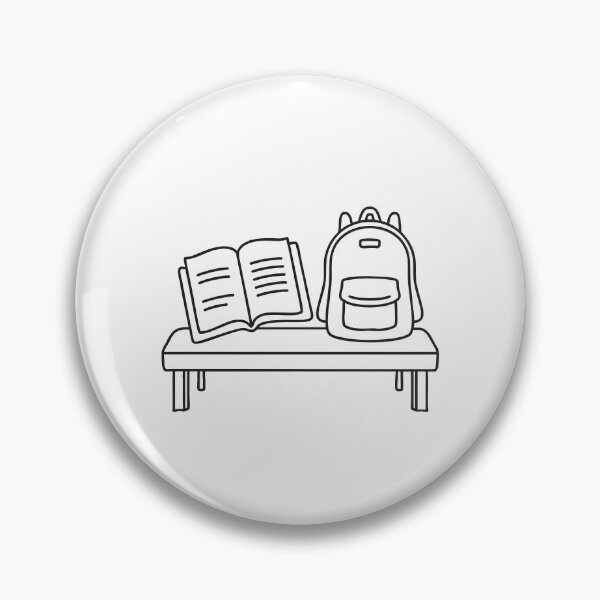 Item preview, A textbook open on a bench beside a backpack designed and sold by rasagamastore.