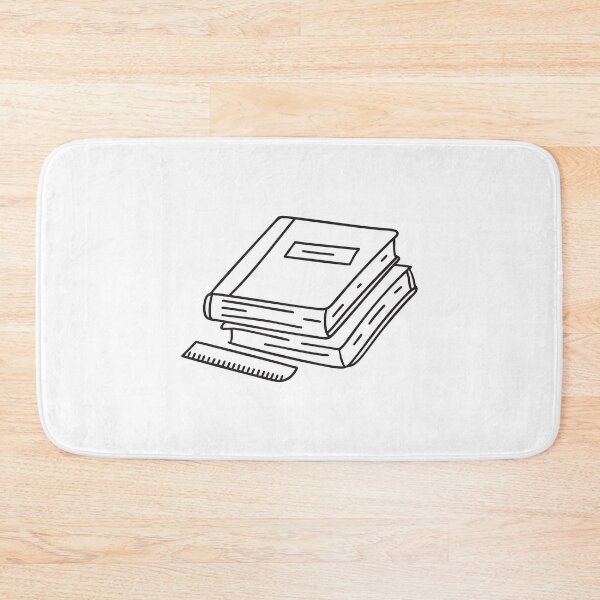 Item preview, A textbook stacked under a notebook and ruler designed and sold by rasagamastore.