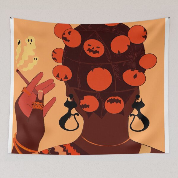Item preview, Pumpkin Bantu Knot designed and sold by titeaart.