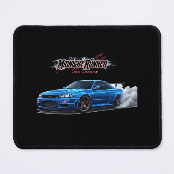 Item preview, Midnight Runner JDM Car T-Shirt | Retro Japanese Street Racing Art designed and sold by nhstaruna.