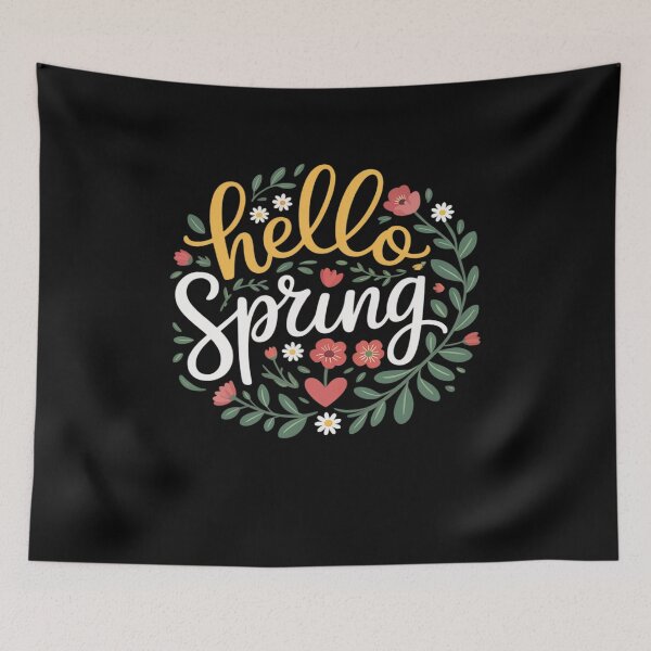 Item preview, Hello Spring And Easter Day 2025 Bunny Hello Spring designed and sold by marcusry.