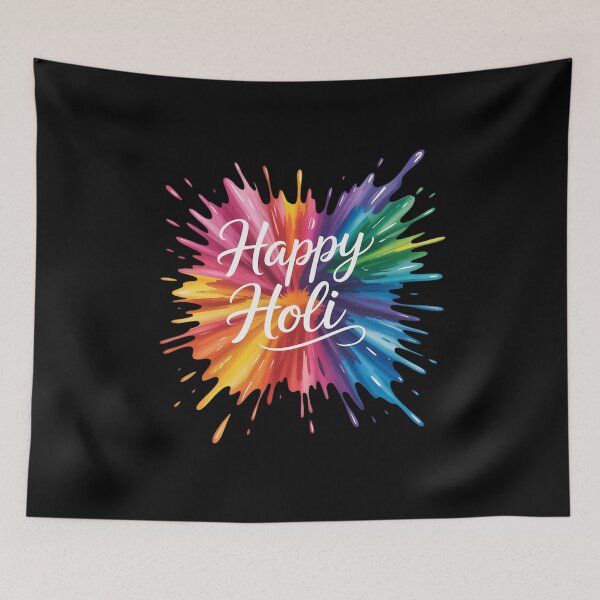 Item preview, Happy Holi Indian Celebration Colors India Hindu designed and sold by marcusry.