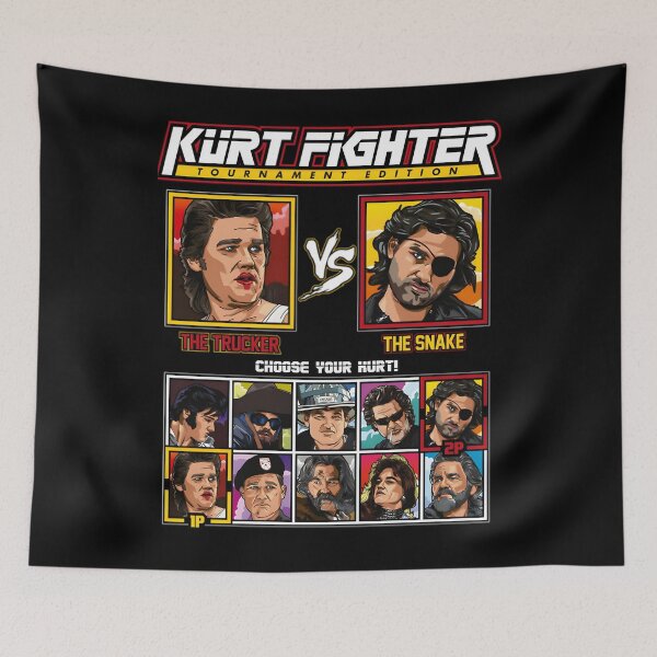Item preview, Kurt-Russell-Fighter designed and sold by raynesjestero.