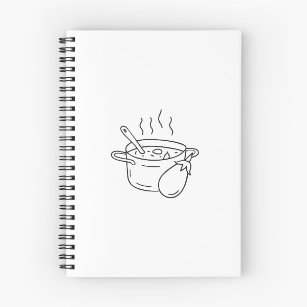 Item preview, A Thai eggplant placed near a saucepan with bubbling curry designed and sold by rasagamastore.