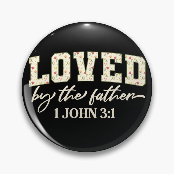 Item preview, Loved by the Father 1 John 3:1 Bible Verse designed and sold by Coczzi.