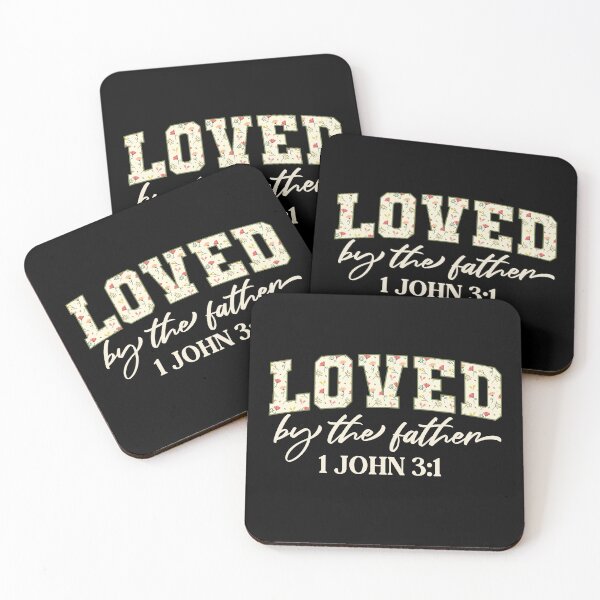 Item preview, Loved by the Father 1 John 3:1 Bible Verse designed and sold by Coczzi.