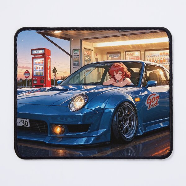 Item preview, Refuel at Sunset — Waifu Garage Nights designed and sold by Waifu Garage.