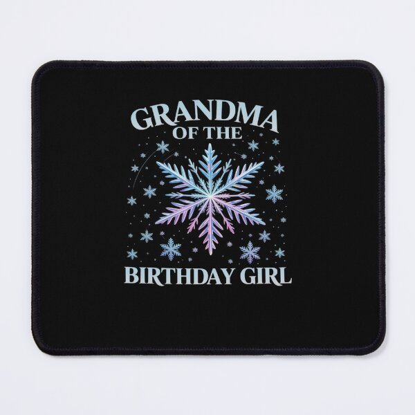 Item preview, Grandma of The Birthday Girl Snowflakes Family Winter Party designed and sold by RayArmstrong.