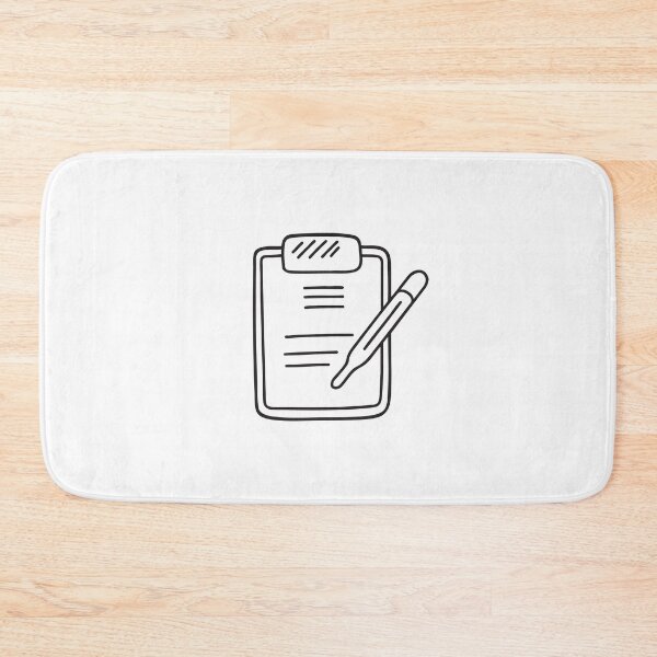 Item preview, A thermometer stuck beside a logbook on a laboratory desk designed and sold by rasagamastore.