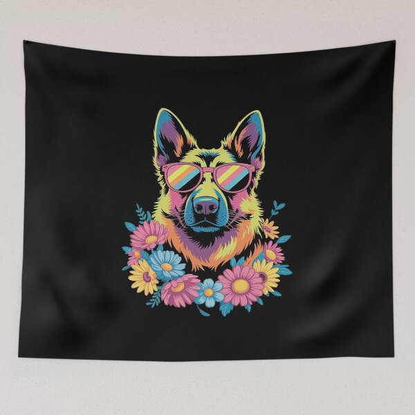 Item preview, German Shepherd Spring designed and sold by MinaReinger.