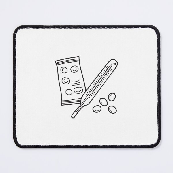 Item preview, A thermometer tucked beside a pack of lozenges designed and sold by rasagamastore.
