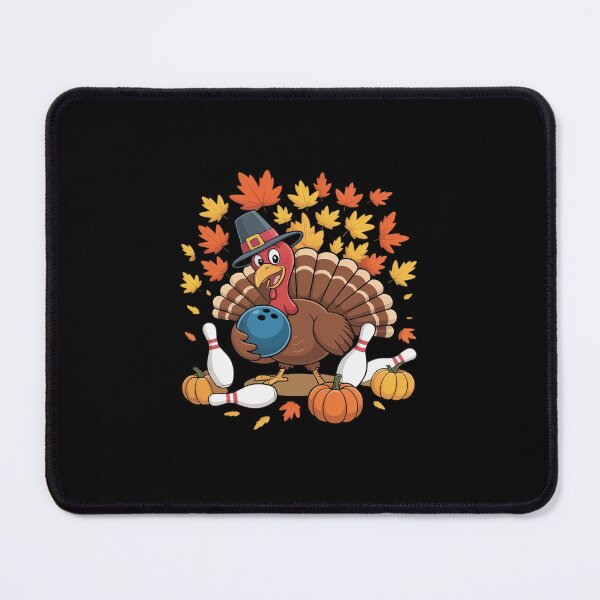 Item preview, Funny Turkey Autumn Fall Thanksgiving Bowling Lovers designed and sold by khorbiasieno.