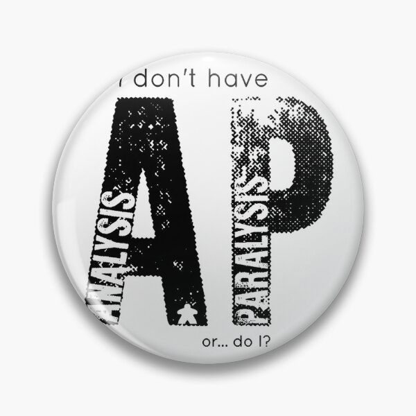 Item preview, Analysis Paralysis Black Print  designed and sold by revealmade.