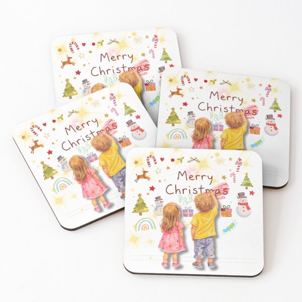 Item preview, Cute Kids Decorating for Christmas designed and sold by Chengfresh.