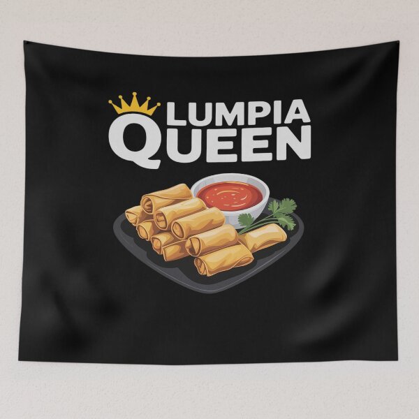 Item preview, Funny Lumpia Queen Filipino Food Lover designed and sold by FranzFriesen.