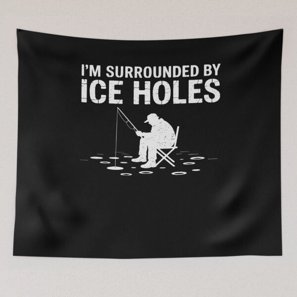 Item preview, Funny Ice Fishing Gift For Men Women Snow Holes Fishermen designed and sold by MinaReinger.