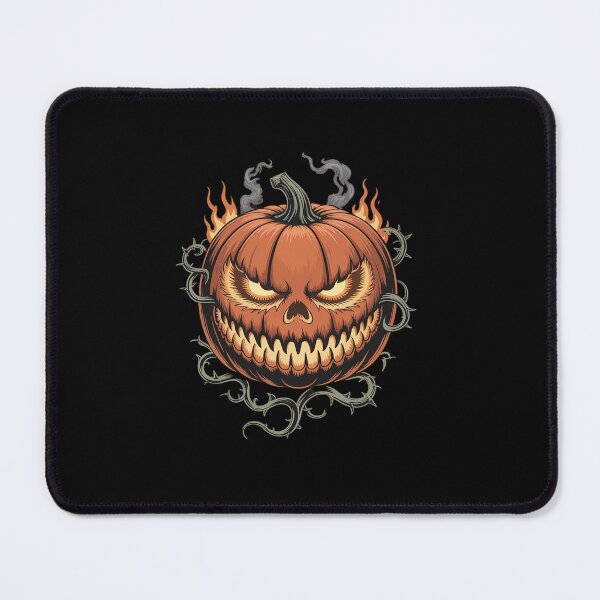 Item preview, Funny Fall Autumn Halloween Scary Pumpkin lazy designed and sold by khorbiasieno.