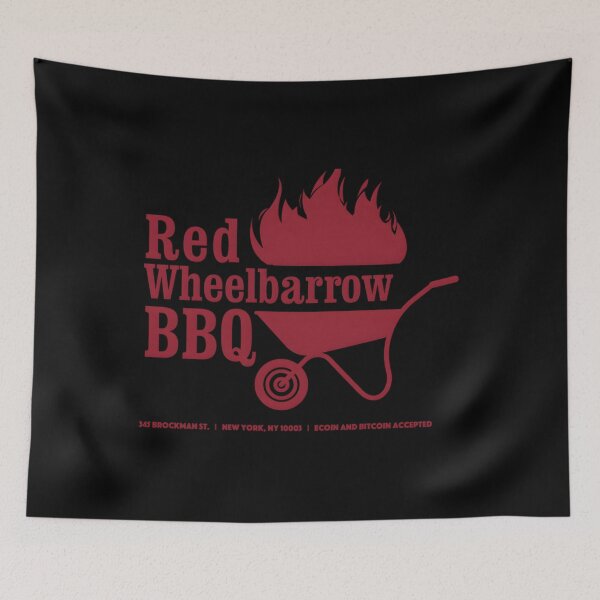 Item preview, Red Wheelbarrow BBQ designed and sold by DaviCardosoMelo.