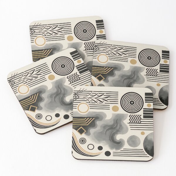 Item preview, Mid Century Modern Abstract Geometric Retro Design Art designed and sold by PinUpPizzazz.
