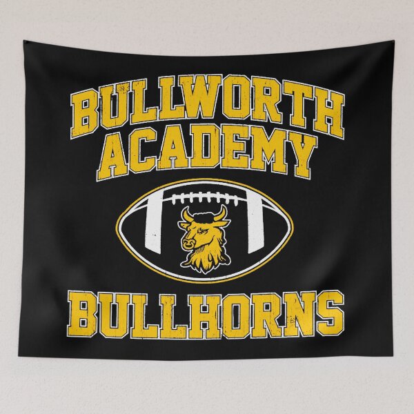 Item preview, Bullworth Academy Bullhorns Football designed and sold by revealmade.