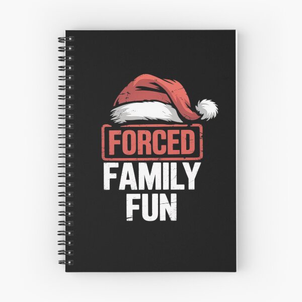 Item preview, Forced Family Fun Winter Holidays Funny Christmas designed and sold by FranzFriesen.