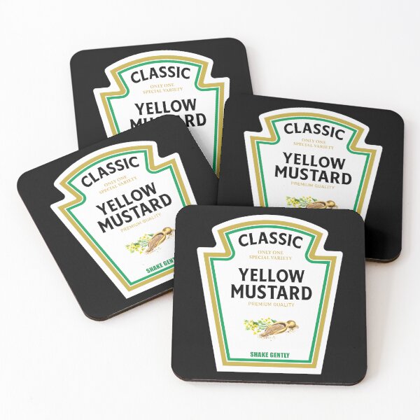 Item preview, Classic Yellow Mustard — Costume Label designed and sold by DaviCardosoMelo.