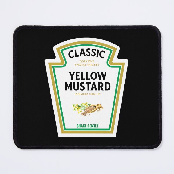 Item preview, Classic Yellow Mustard — Costume Label designed and sold by DaviCardosoMelo.