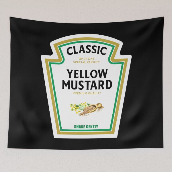 Item preview, Classic Yellow Mustard — Costume Label designed and sold by DaviCardosoMelo.