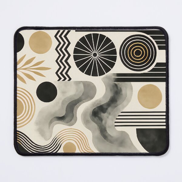 Item preview, Mid Century Modern Abstract Geometric Retro Design Art designed and sold by PinUpPizzazz.
