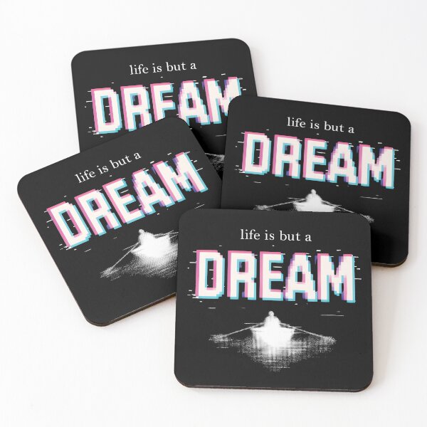Item preview, Life is but a DREAM Simulation Theory, Pixel Art Glitchy Reality Design designed and sold by Chilly Lizard.