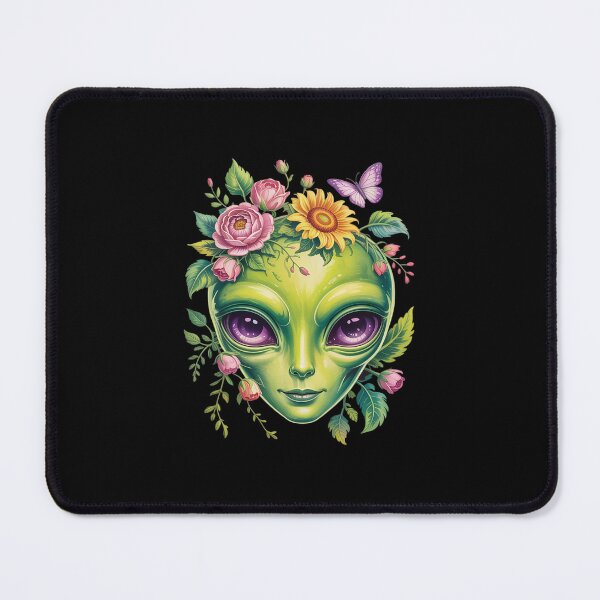 Item preview, Floral Alien Spring Nature Alien Lovers designed and sold by khorbiasieno.