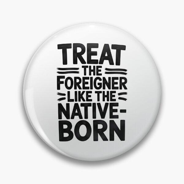 Item preview, Treat the Foreigner Like the Native-Born - NO KINGs designed and sold by BakeryDozen.