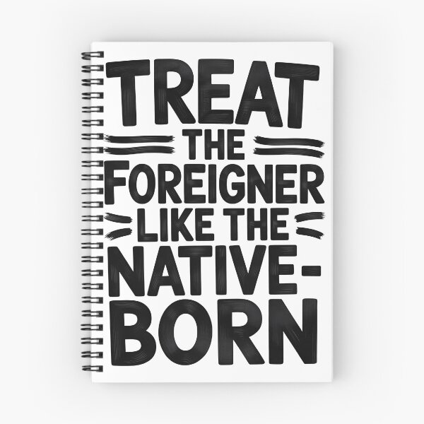 Item preview, Treat the Foreigner Like the Native-Born - NO KINGs designed and sold by BakeryDozen.
