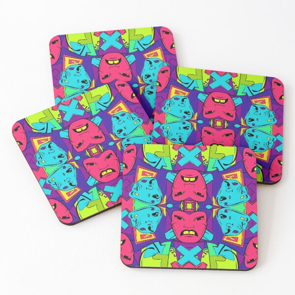 Item preview, Neon Expression Clash designed and sold by Kaleidoscope Print.
